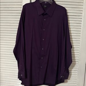 Apt. 9 Men's Dark Purple Casual Shirt
